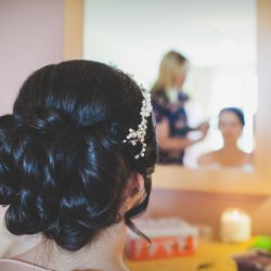 Bridal hair